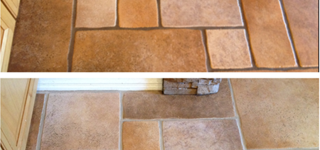 Grout re-coloring